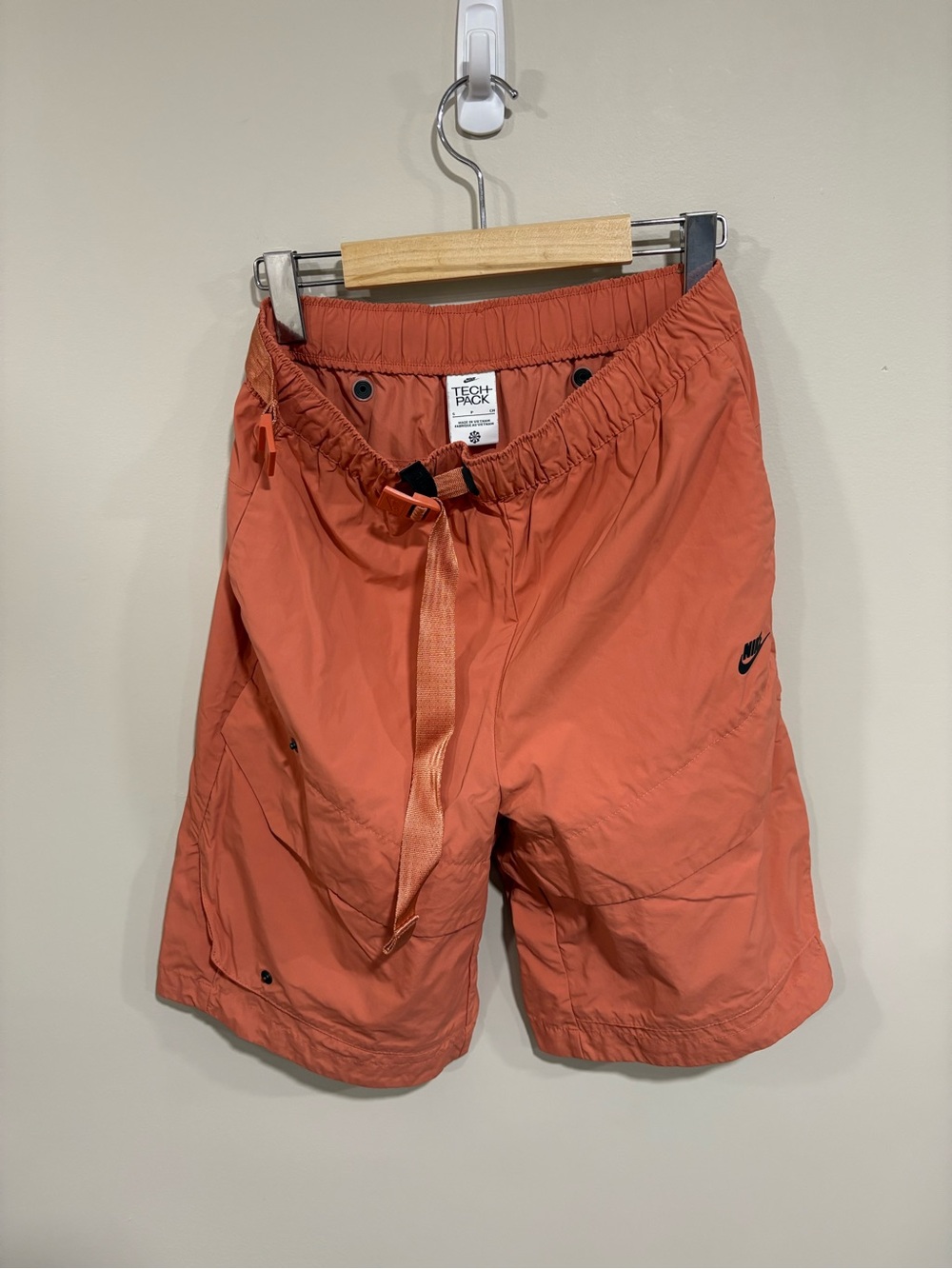Nike unisex Orange Tech Pack Casual Shorts